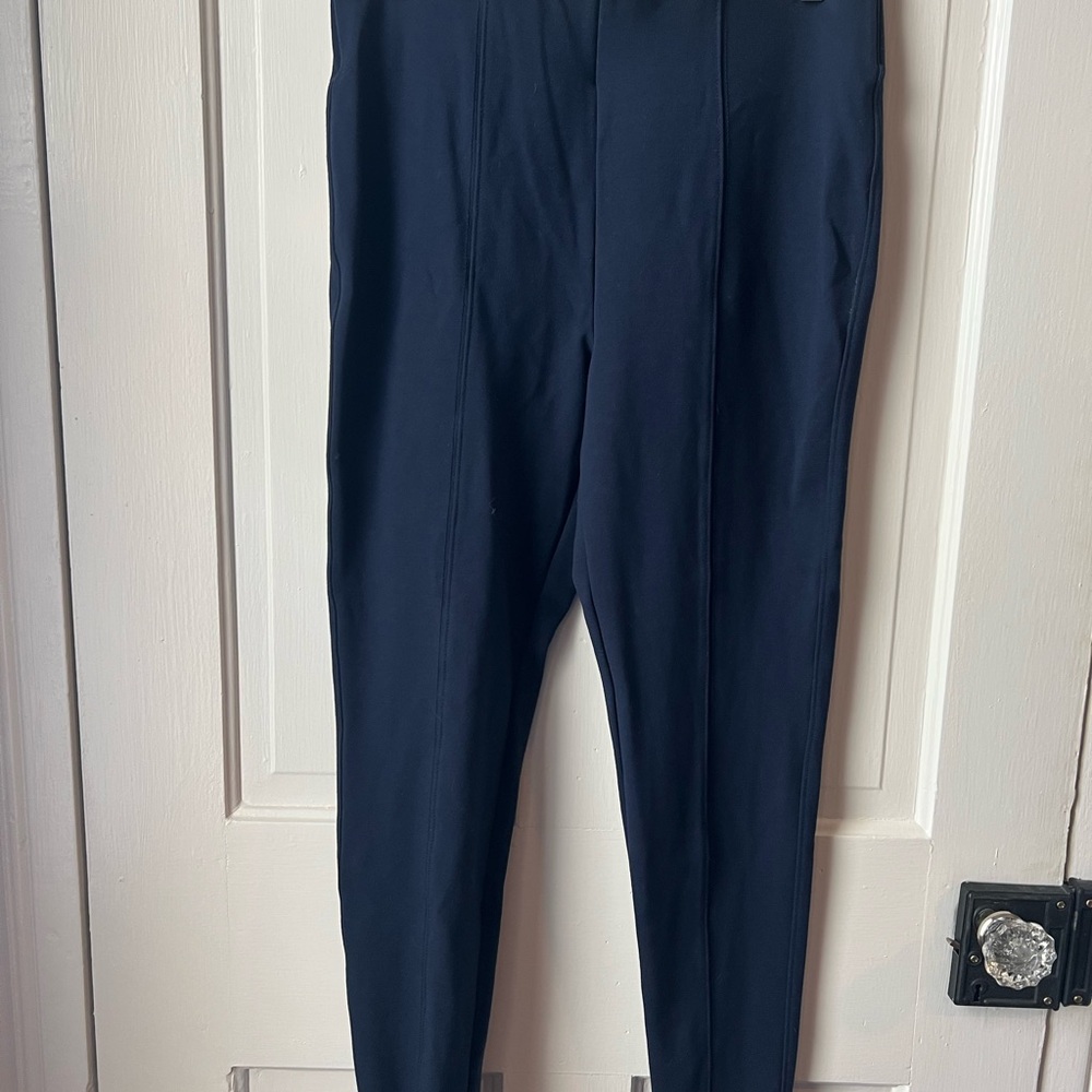 Navy Tapered Pants